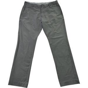 FootJoy FJ Gray Golf Pants Mens W38 L32 Performance Stretch Flat Front